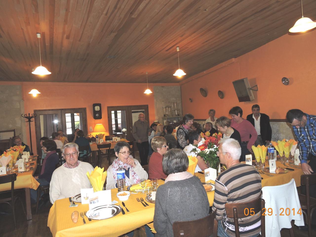 Repas Ascension 2014 à Ligardes